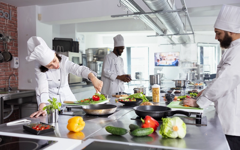 La marche en avant en cuisine : Principe et application